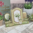 Hunkydory A Year of Flowers Lily of the Valley Luxury Topper Sheet - May