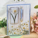 Hunkydory A Year of Flowers Narcissus Luxury Topper Sheet - December