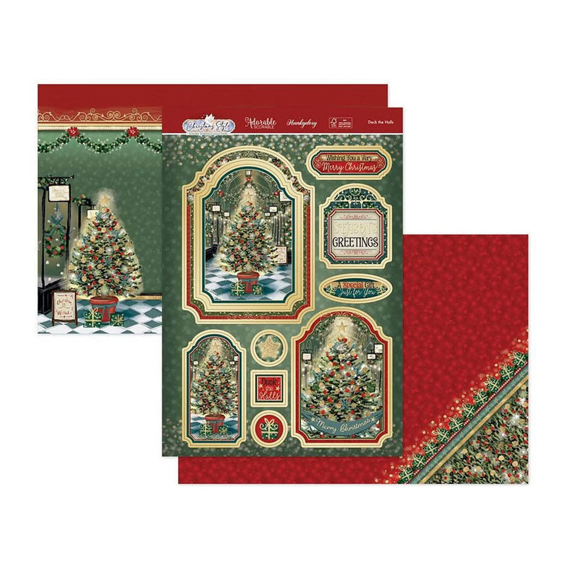 Hunkydory Christmas Style Luxury Topper Set - Deck the Halls