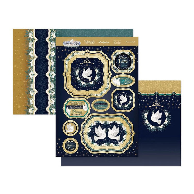 Hunkydory Christmas Style Luxury Topper Set - Peace on Earth