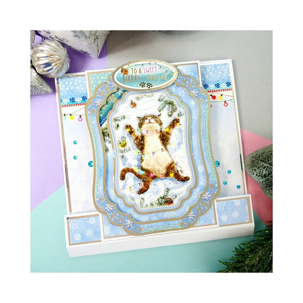 Hunkydory Cutest Christmas Luxury Topper Set - Meowy Christmas
