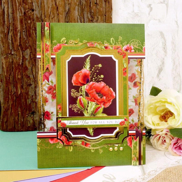 Hunkydory Everlasting Poppies Luxury Topper Set - Lest We Forget