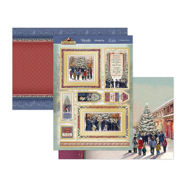 Hunkydory Festive Joy Luxury Topper Set - A Christmas Chorus