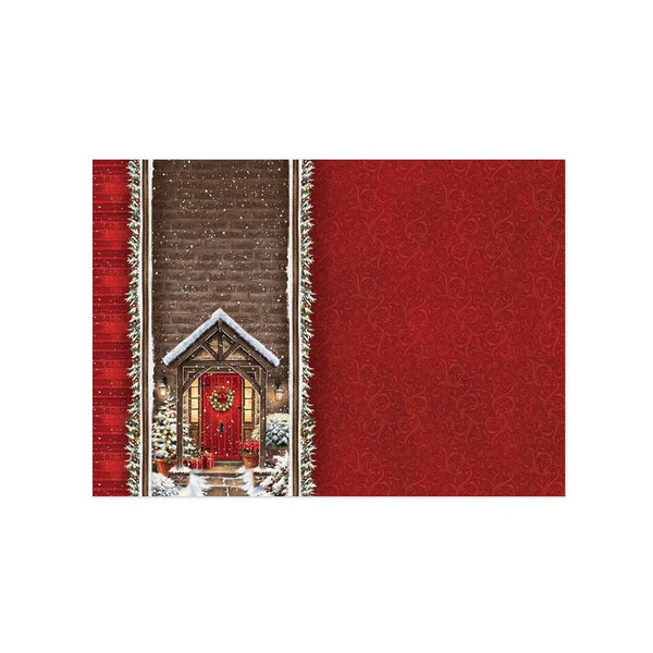 Hunkydory Festive Joy Luxury Topper Set - A Warm Welcome