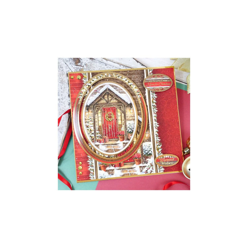 Hunkydory Festive Joy Luxury Topper Set - A Warm Welcome