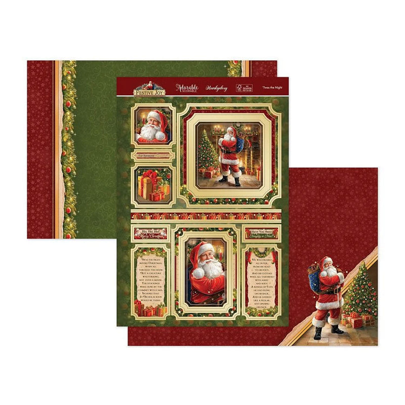 Hunkydory Festive Joy Luxury Topper Set - ’Twas the Night