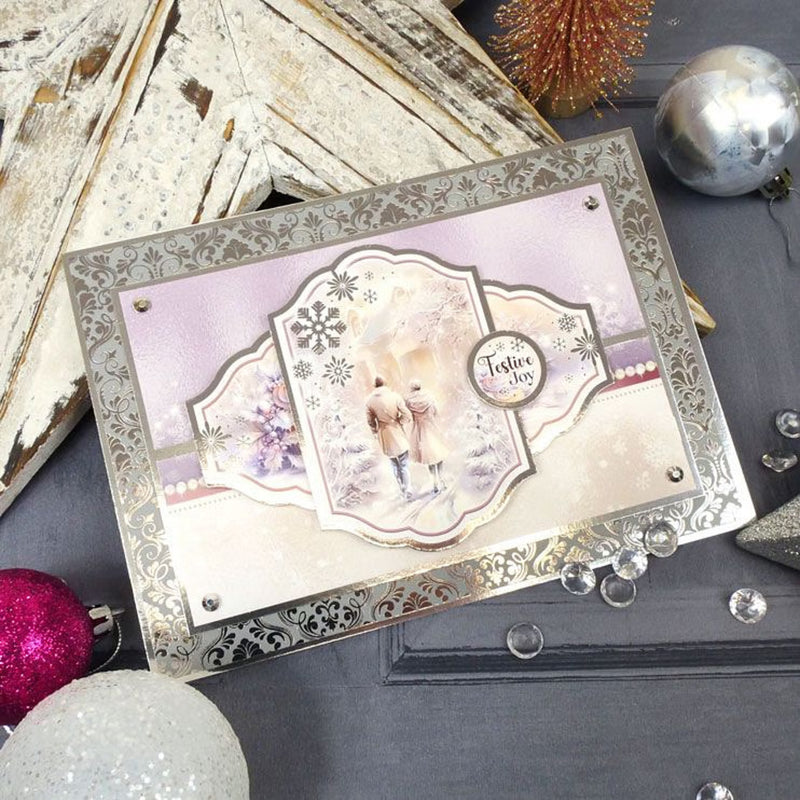 Hunkydory Frosted Dreams Luxury Set - Foiled Cardstock