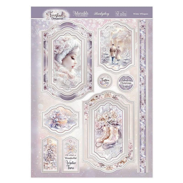 Hunkydory Frosted Dreams Luxury Topper Set - Winter Whispers