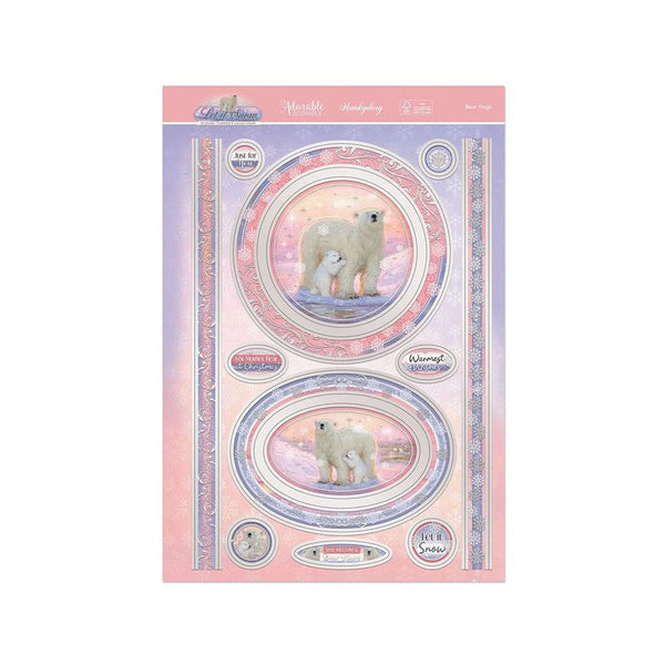 Hunkydory Let it Snow Luxury Topper Set - Bear Hugs