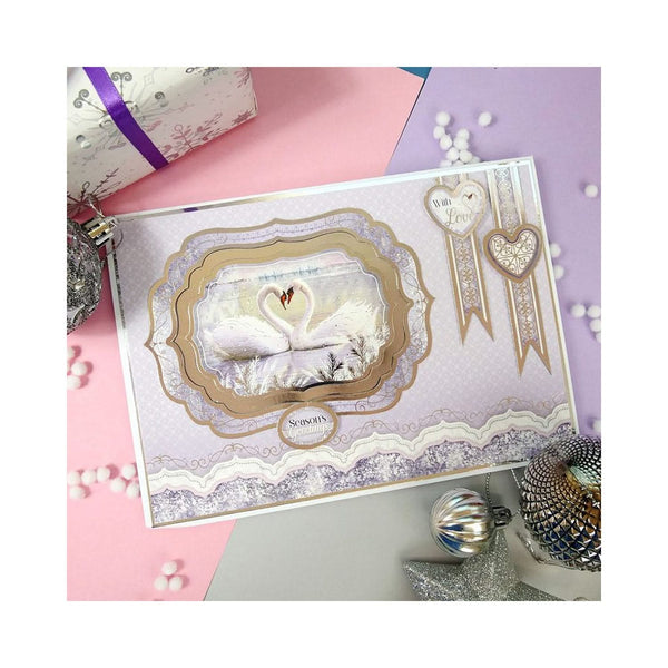 Hunkydory Let it Snow Luxury Topper Set - Swan Lake