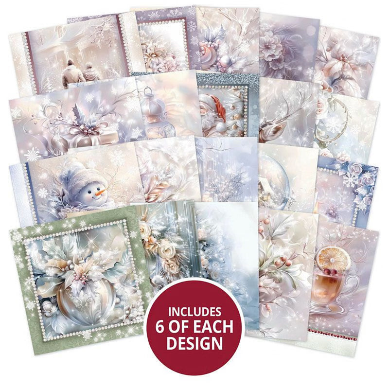 Hunkydory Pocket Pad - The Square Little Book of Frosted Dreams