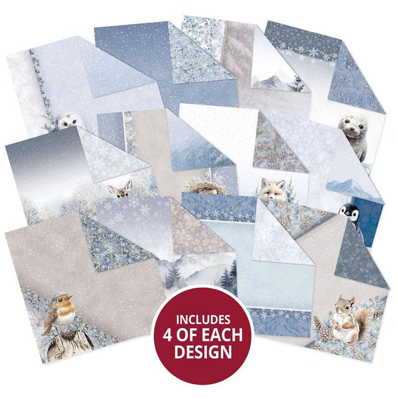 Hunkydory Snow Adorable 8" x 8" Paper Pad