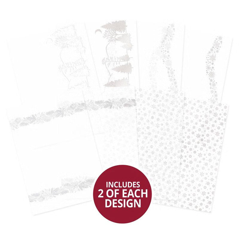 Hunkydory Snow Adorable Luxury Foiled Acetate