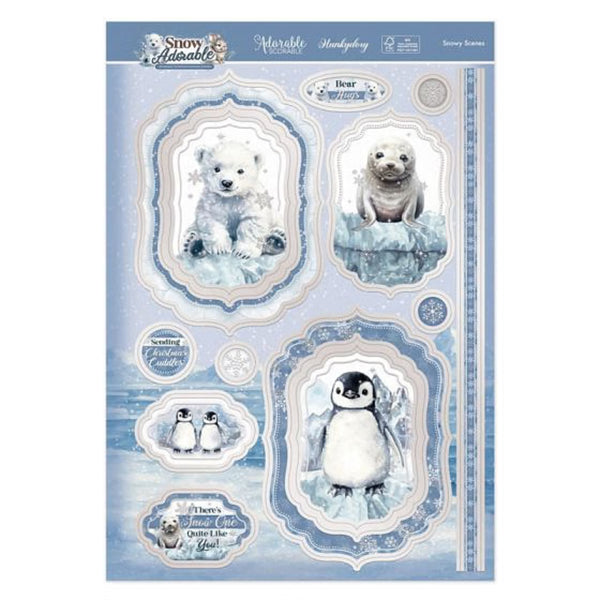 Hunkydory Snowy Scenes Luxury Topper Set