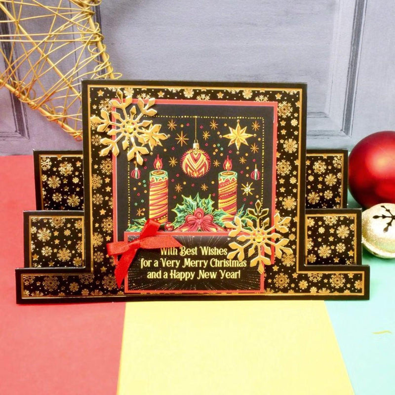 Hunkydory Square Pocket Pad - An Embroidered Christmas