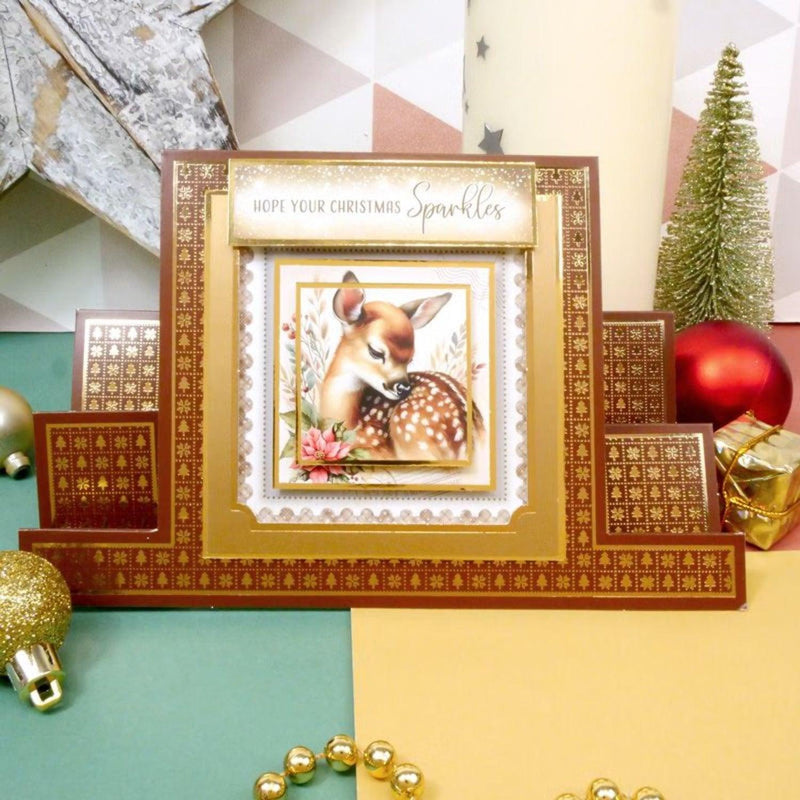 Hunkydory Square Pocket Pad - Christmas Post