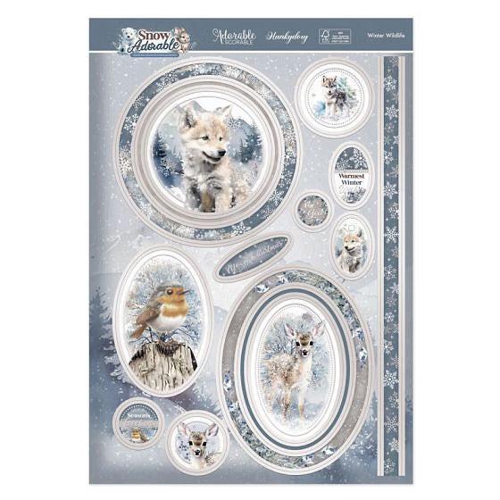 Hunkydory Winter Wildlife Luxury Topper Set