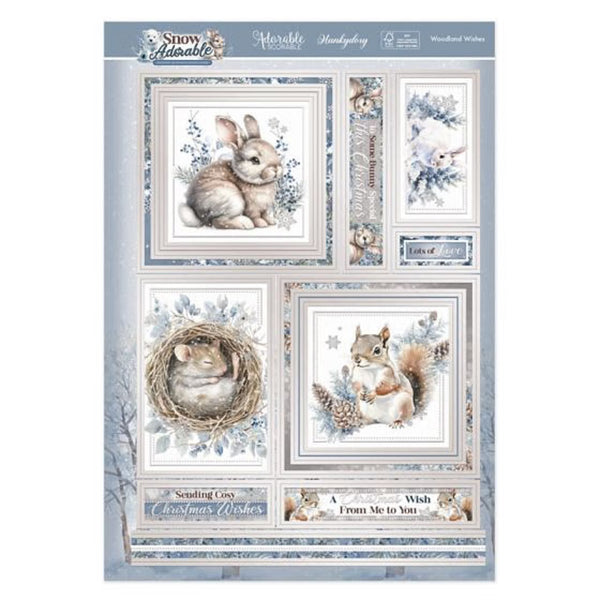 Hunkydory Woodland Wishes Luxury Topper Set