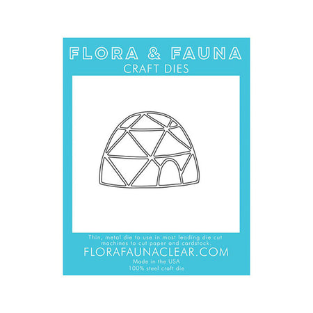 Flora & Fauna Craft Dies - Igloo  LIMIT 1 PER ORDER