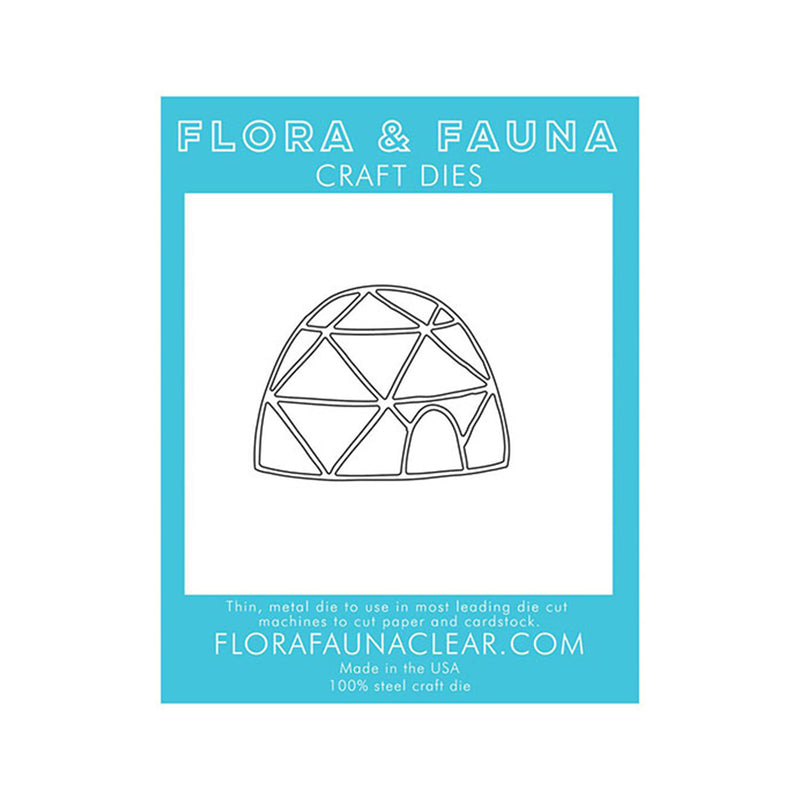 Flora & Fauna Craft Dies - Igloo  LIMIT 1 PER ORDER