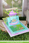 Lawn Clippings Colouring Stencils - Backyard Bird Feeder