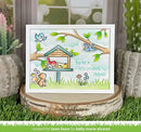 Lawn Clippings Colouring Stencils - Backyard Bird Feeder Add-On