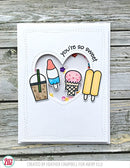 Avery Elle Clear Stamp Set 3"x 4" - Cool Treats*