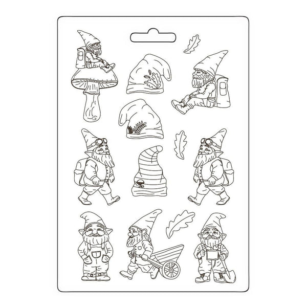 Stamperia Soft Maxi Mould A5 - Hidden Grove