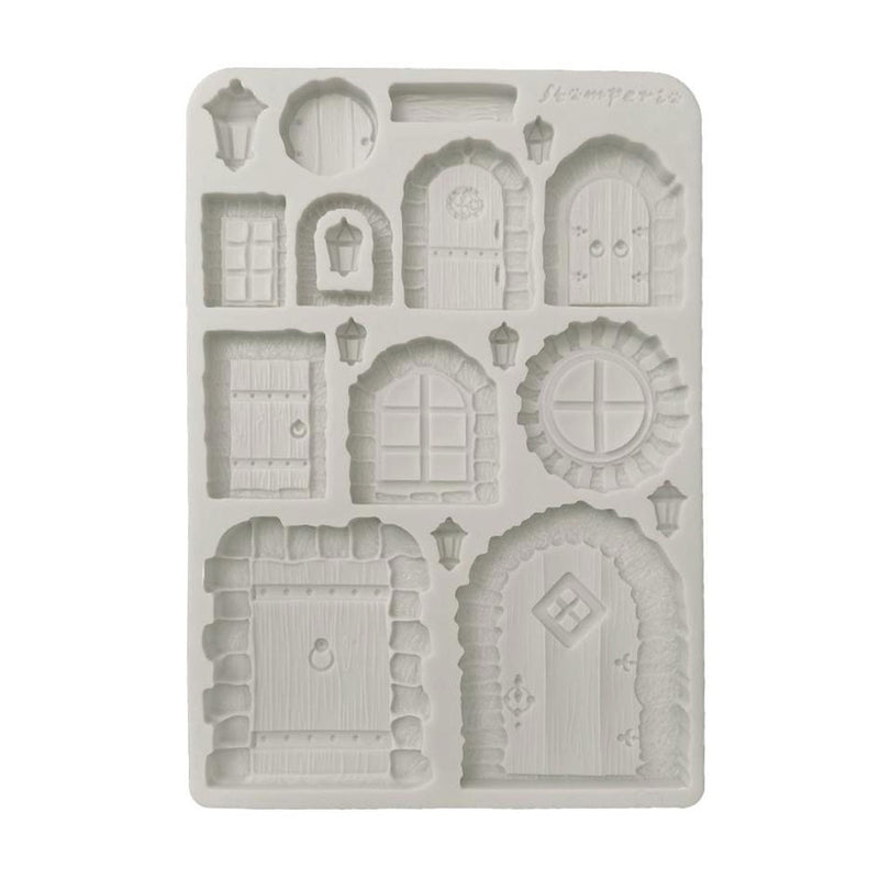 Stamperia Silicon Mould A5 - Hidden Grove - Door and Window