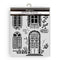 Stamperia Stencil 7.87"x 9.84" - Venice City of Art - Windows