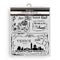 Stamperia Stencil 7.87"x 9.84" - Venice City of Art - Cards