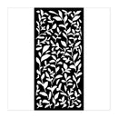 Stamperia Stencil 4.72"x 9.84" - Create Happiness Secret Diary - Leaves Pattern