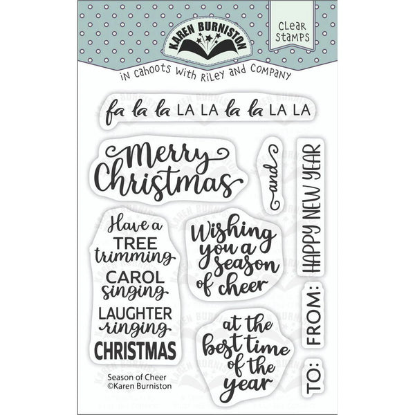 Karen Burniston Clear Stamp Season of Cheer
