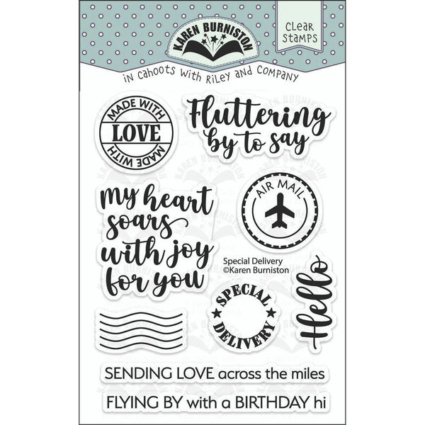 Karen Burniston Clear Stamp Special Delivery