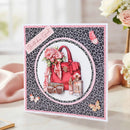 Katy Sue Die Cut Decoupage 3/Pkg - Blush & Bloom Beauty Bag