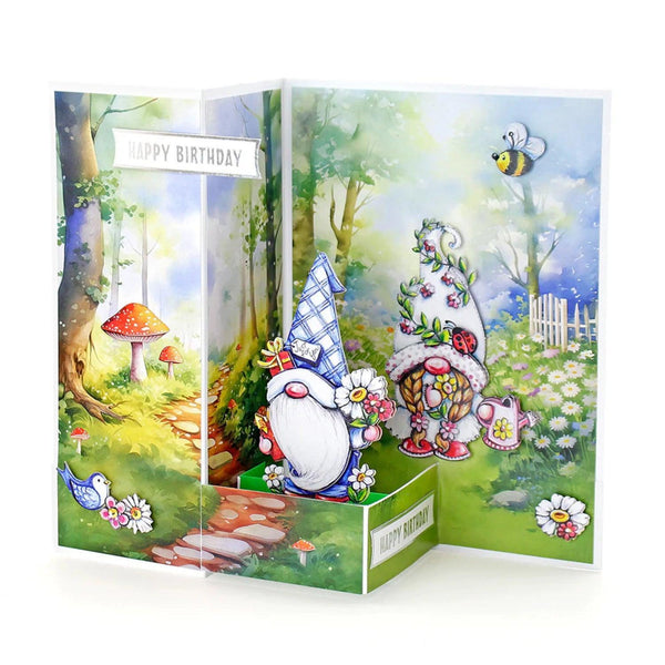 Katy Sue Die Cut Decoupage 12/Pkg - Garden Gnomes