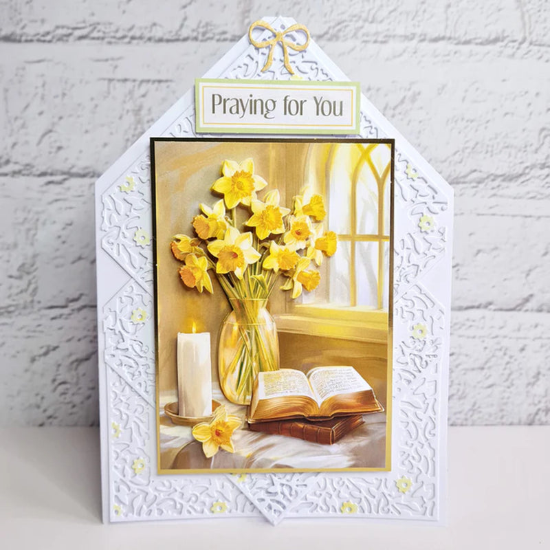 Katy Sue Die Cut Decoupage 3/Pkg - Daffodil Window
