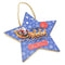 Katy Sue Die Cut Decoupage 3/Pkg - Santa in the Sky