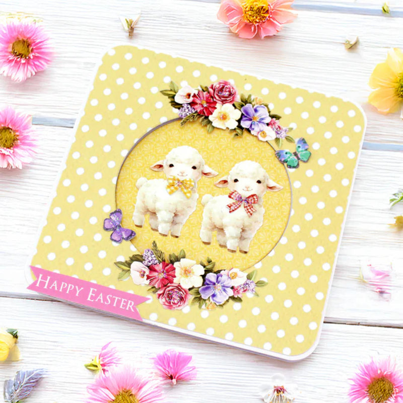 Katy Sue Die Cut Decoupage & Embellishments Set 3/Pkg - Garden Flowers