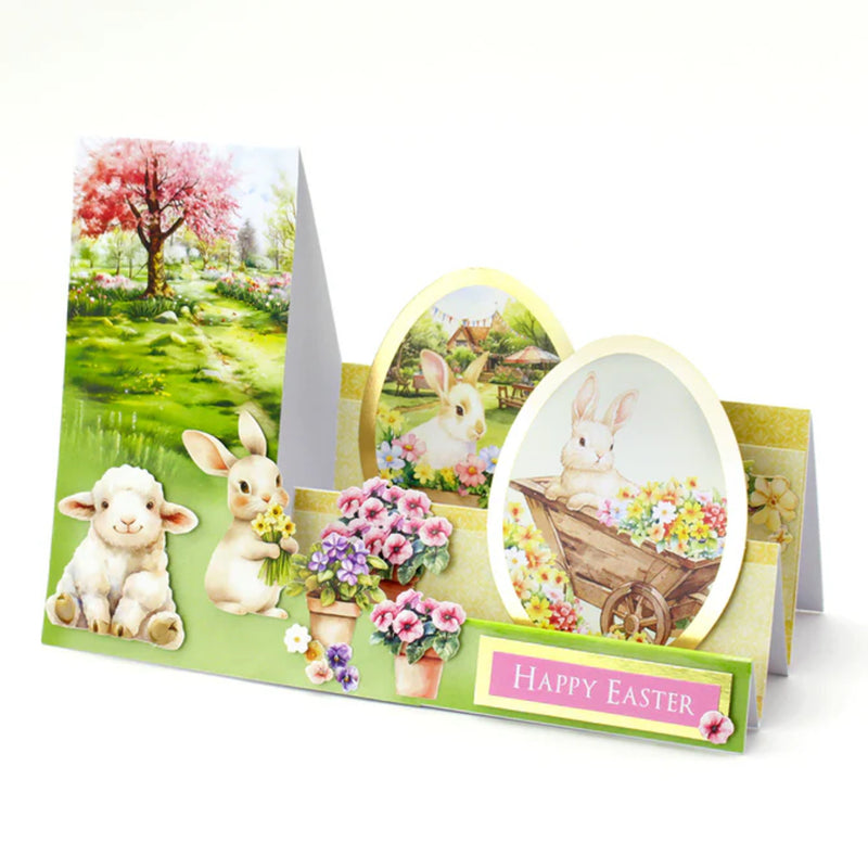 Katy Sue Die Cut Decoupage & Embellishments Set 3/Pkg - Garden Flowers