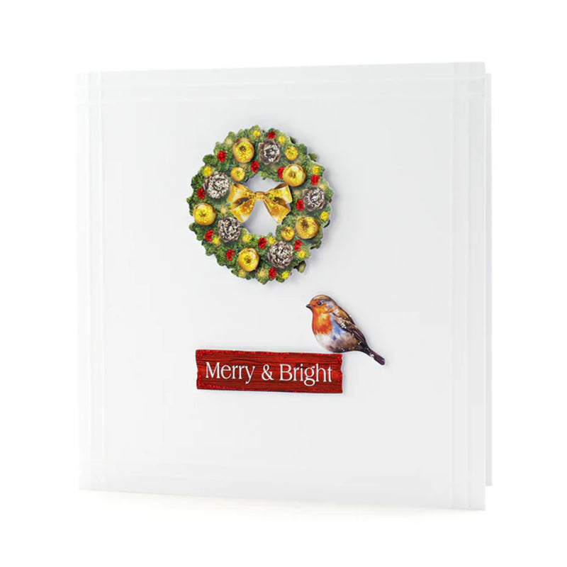 Katy Sue Die Cut Decoupage & Embellishments Set 3/Pkg - Traditional Christmas Floral