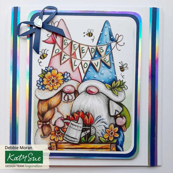 Katy Sue Paper Craft Pad - Garden Gnomes