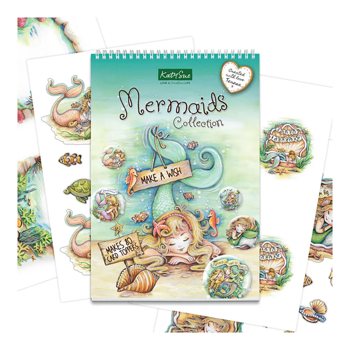 Katy Sue Mermaids Paper Craft Pad | CraftOnline