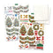 Katy Sue Picket Fence Card Making Kit - Christmas Garden