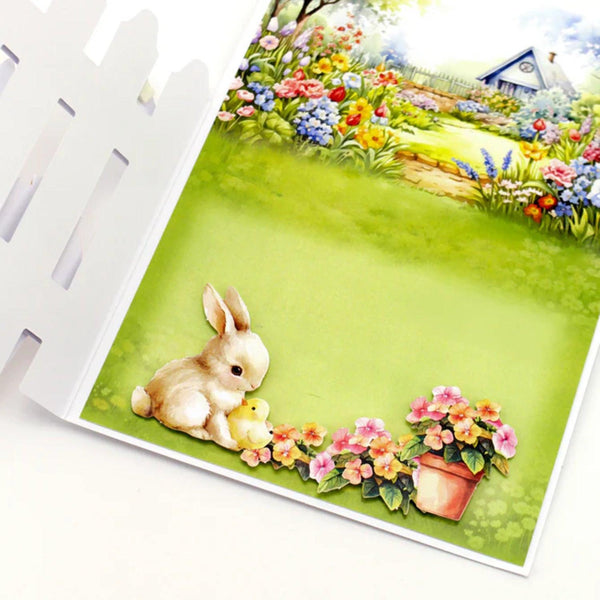 Katy Sue Picket Fence Card Making Kit - Spring Garden