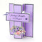 Katy Sue White Cross Pop Up Cards & Envelopes 12/Pkg