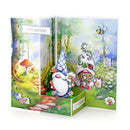 Katy Sue White Side Pop Up Cards & Envelopes 12/Pkg