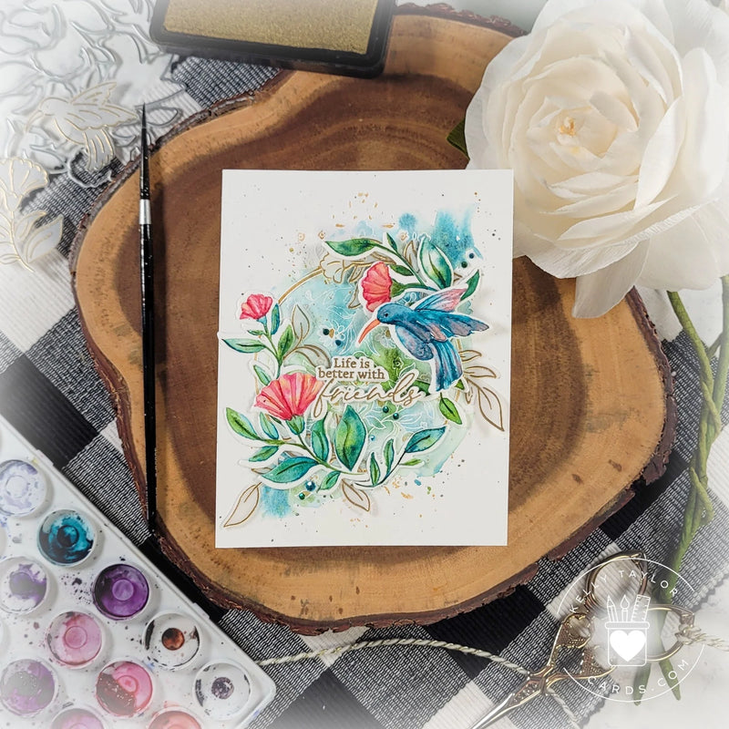Pinkfresh Studio Clear Stamp Set 4"X6" Pure Joy*