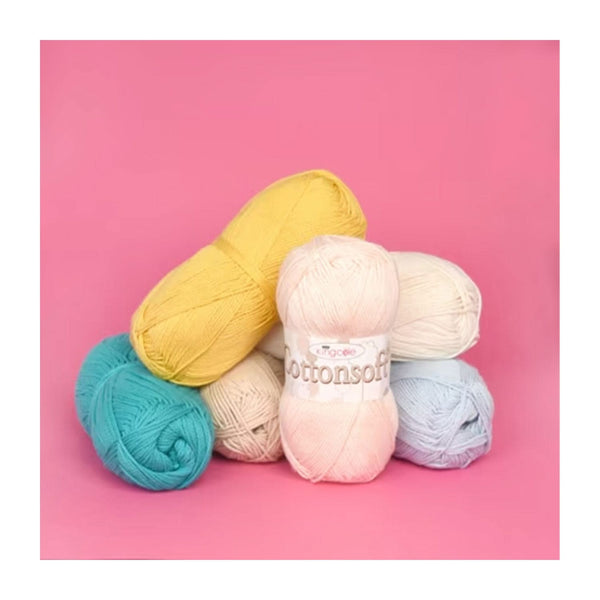 King Cole Cottonsoft DK Yarn - Cloud