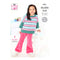 King Cole Free Pattern - Cherished Baby DK Yarn - Oversized Top & Jacket With Hat